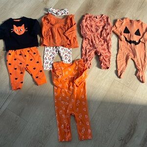 Baby Girl Halloween/Fall Bundle